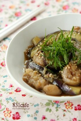トロトロクタッ☆　茄子と麩のおろし柳川