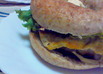 ハンバーガー風なベーグルちゃん♪