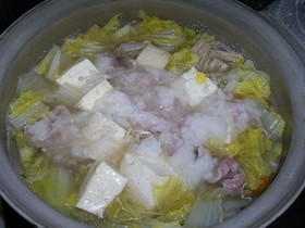 豚肉やわらかみぞれ鍋