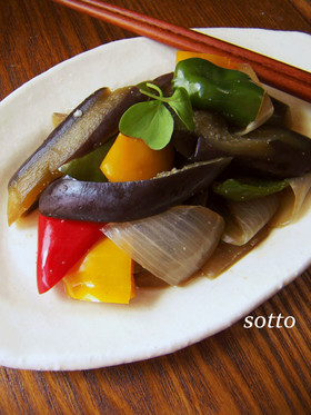 ノンオイル！でもこっくり濃旨♥野菜漬タレ