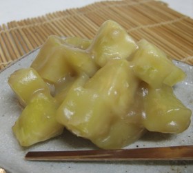 ✿秋✿サツマイモdeモッチリ鬼まんじゅう