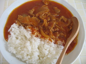 ハヤシみたいなライス