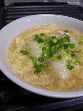 大和芋no団子入り☆トロ～リ玉子スープ♪