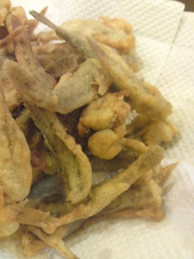 ハゼの唐揚げ（鯊の下処理付）