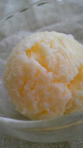 懐かしい味のアイスクリーム