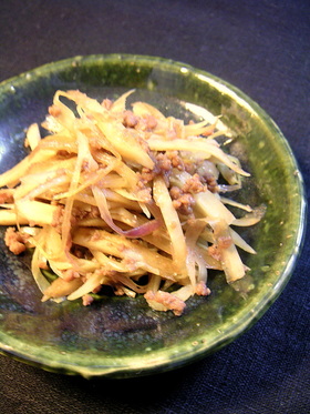 秋味きんぴら