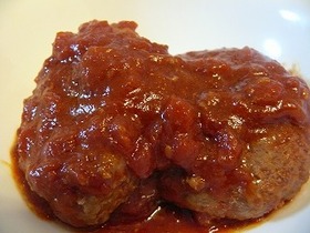 煮込みハンバーグ　卵なし　覚書
