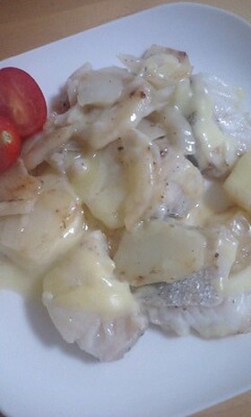 タラのチーズ焼き