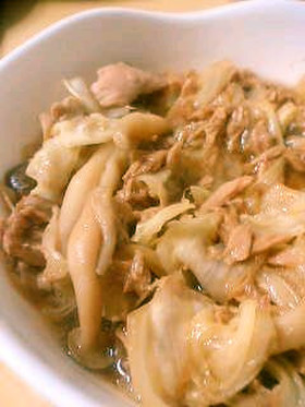 ☆ご飯のお供に～キャベツのツナ醤油煮～☆