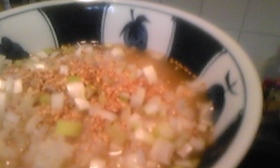 おでんの残り汁でお茶漬け☆簡単☆