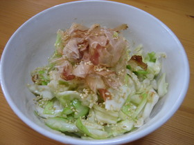 簡単☆梅干しキャベツ