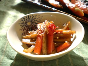 和食の定番【きんぴらごぼう】