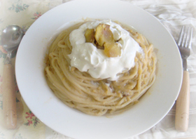 パスタＤＥモンブラン☆