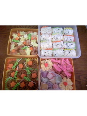 幼稚園の運動会のお弁当2009