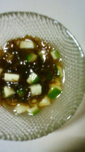 もずく酢きゅうり＊