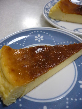 ミキサーでまぜて♪　簡単チーズケーキ❤
