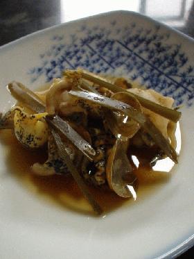 灯台ツブの昆布煮