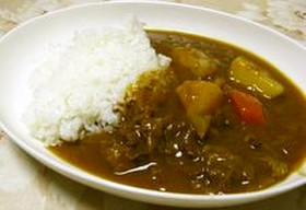 家のカレーライス