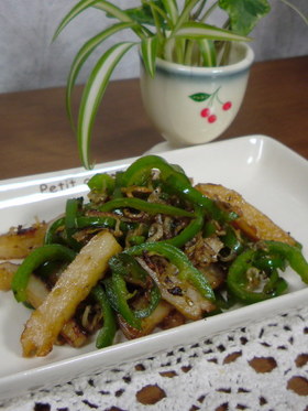 我が家の常備菜 じゃこピー天