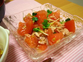 トマトのツナサラダ