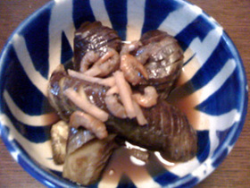 茄子の煮浸し
