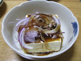 オニオン豆腐