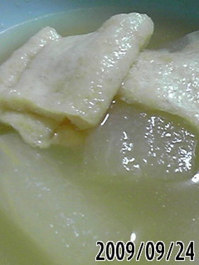 冬瓜と油揚げの煮物