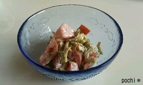 夏にぜひ＊ゴーヤとトマトのサラダ