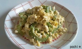 味付け簡単＊ゴーヤチャンプル
