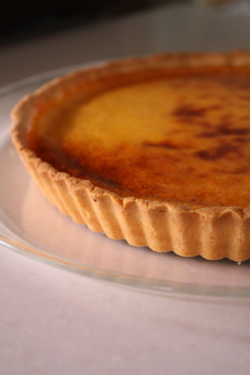 粉チーズでチーズタルト