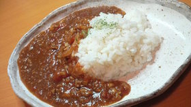 蓮根シャキシャキ★トマトキーマカレー