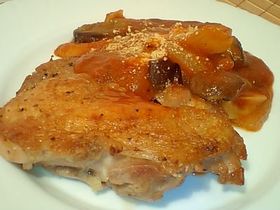 皮も美味しいチキンソテー