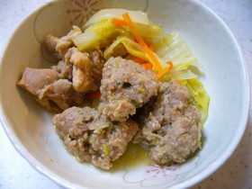 どんな鍋にも合う!肉団子♡