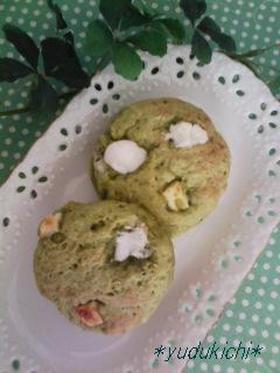 豆腐deスコーン☆抹茶味