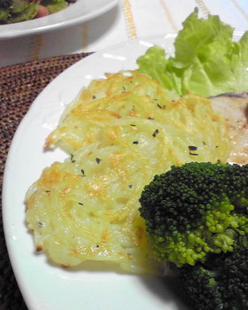 じゃが芋のシャキ②焼き♪（チーズ味）