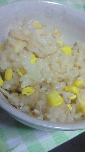 簡単！甘い！コーン飯！