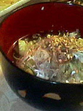 男子の胃袋を掴む焼き茄子のお茶漬け