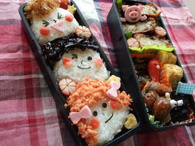 おにぎりちゃん弁当★旦那様のキャラ弁✿