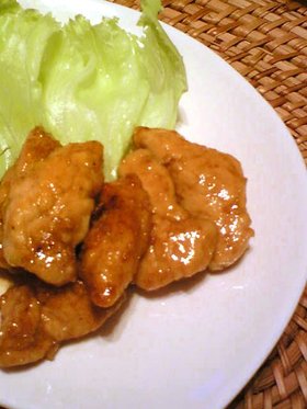 給食の味！鶏ササミのレモン煮