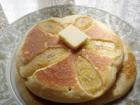 HKM+バナナ♪バナナホットケーキ♪