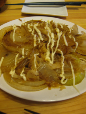 たまねぎの照り焼き