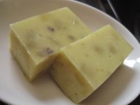 寒天いらずの簡単芋ようかん