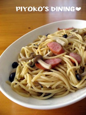 手抜きごはん❤炊飯器で和風スパゲッティー