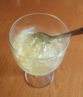 大人の味　梅酒ゼリー
