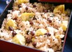 栗がごろごろ♬秋満喫のもっちりお赤飯