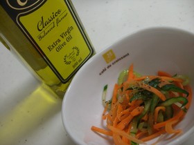 塩もみ野菜のサラダ
