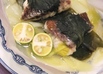 お手軽に料亭の味！大葉と昆布★鯛の酒蒸し