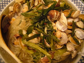 あさりの春雨煮