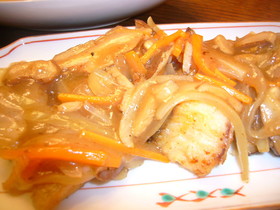 鮭のから揚げ南蛮あんかけ