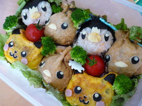 キャラ弁　ぽけもん編